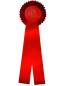 Preview: 20410-5-Schleife-Prag-Einfachrosette-Premium-uni-rot.jpg