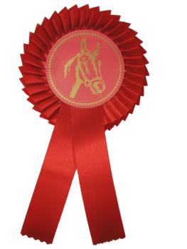 Schleife-Horsens-Einfachrosette-Premium