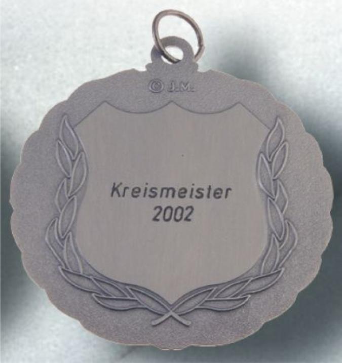 Engraving on medals